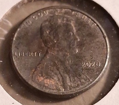 2020 Lincoln Shield Cent~IMPROPER ALLOY COLOR~MUST SEE ERRORS!  