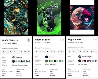 Metallic Posters by Displate