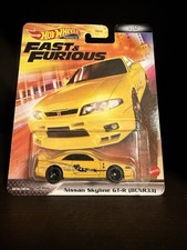 Hot Wheels Fast And Furious Nissan Skyline GT-R (BCNR33) 3/5 (edge A)