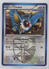 Chatot Pokémon Black & White Plasma Blast #77