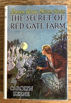 Vintage Nancy Drew Mystery Secret of Red Gate Farm by Carolyn Keene HC DJ c1950