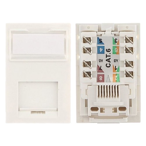 Cablenet Cat5e UTP LJ6C Module White
