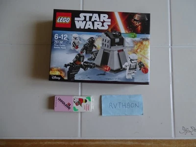 BOITE LEGO NEUVE - SEALED BOX - STAR WARS 75132 FIRST ORDER BATTLE PACK - Photo 1/4