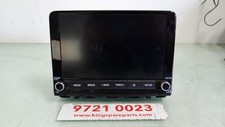 KIA RIO STEREO/HEAD UNIT HEAD UNIT, W/ DISPLAY UNIT, 7IN TOUCHSCREEN, NON SAT NA