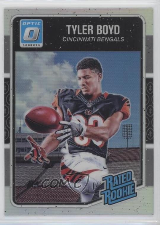 2016 Donruss Optic Rated Rookie Holo Tyler Boyd #197 fz0