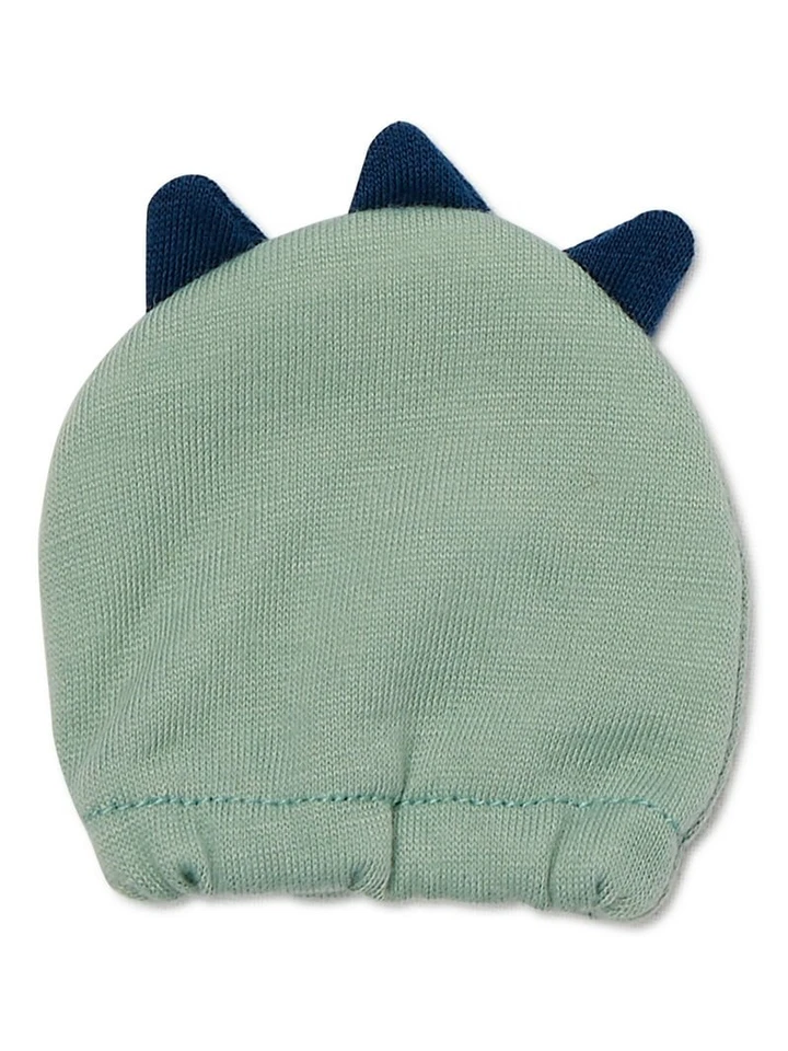 Carter's Child of Mine Bebé Niño Infante Dino Mitones Paquete de 2 Talla Recién Nacido Foto 2 de 3