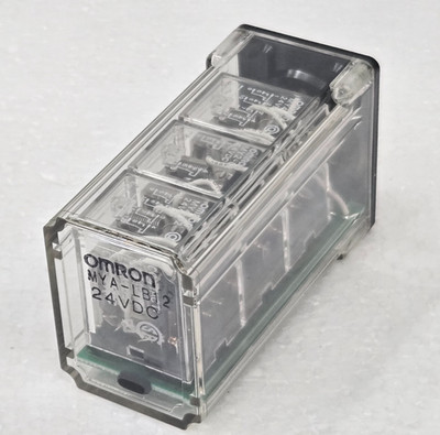 OMRON MYA-LB12 CONTACT ANNUNCAITOR RELAIS UNIT 24 VDC