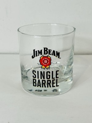 1-12  Glasses Jim Beam Single Barrel Whiskey Glass Lowball Rocks 3'' Drink Smart