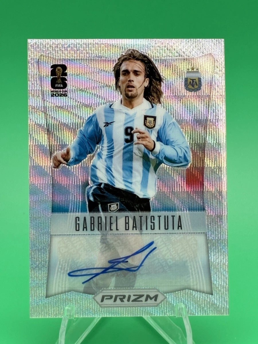 Gabriel Batistuta Soccer Autographed Sports Trading Cards