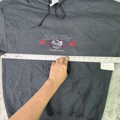 Canada Niagara Falls Hoodie Größe L grau Destination Langarm - Bild 6 von 9