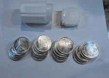 ROLL of 20 Buffalo Silver Rounds  .999 Fine Rounds - free shipping!!!!