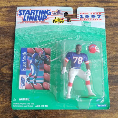 #ad Starting LineUp NFL 1997 Bruce Smith Pre Owned Sealed Package $19.99