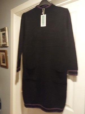 LA MAREY Women's Pocket Tunic Dress size Small/ Medium- Bnwts. Jumper Dress.NEW