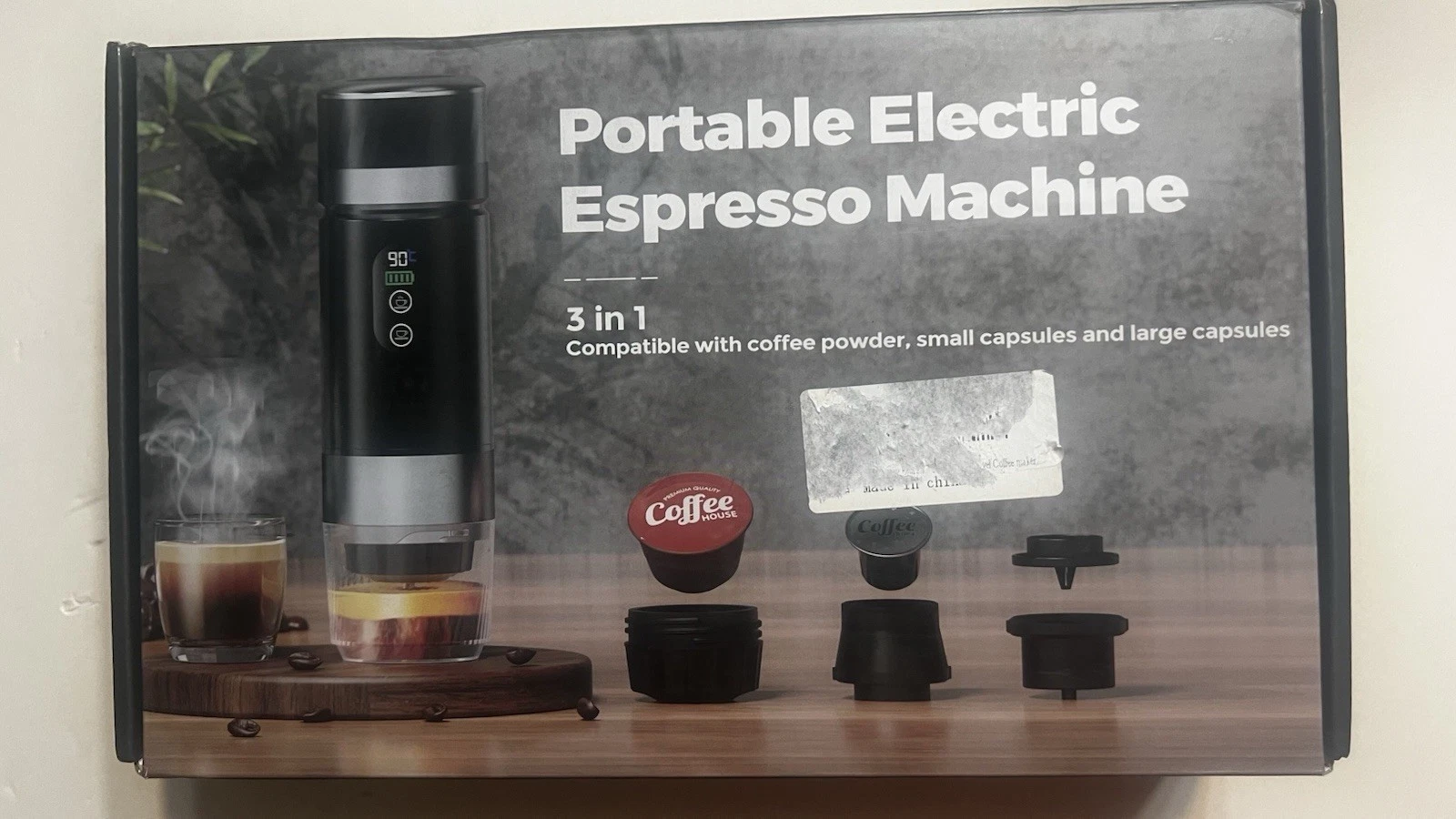 Portable Electric Espresso Machine