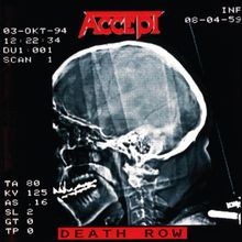Death Row von Accept | CD | Zustand sehr gut