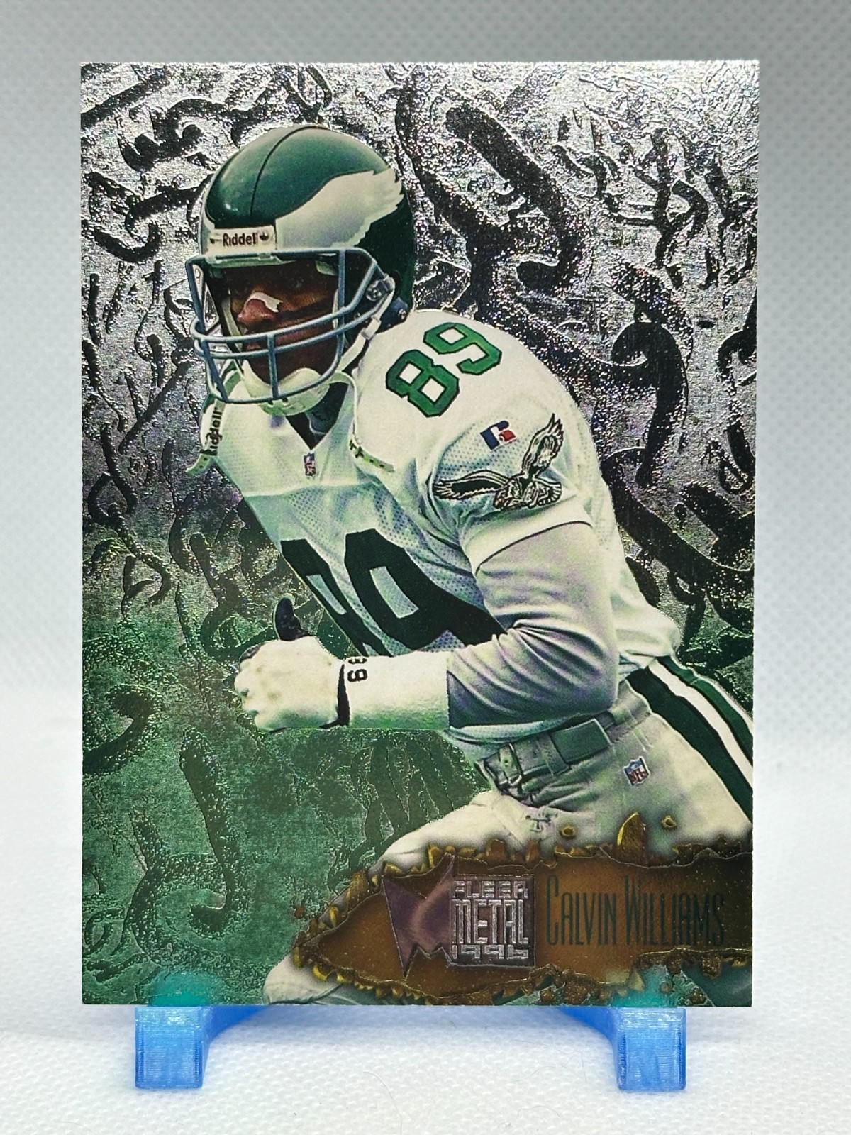 Calvin Williams 1996 Fleer Metal #95 - Philadelphia Eagles