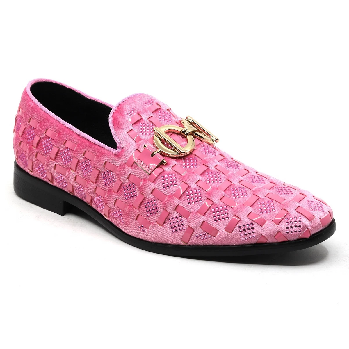 chinese dress ladies Men Dress Shoe MSD -Eme Pink – Men Suits Direct main image 0
