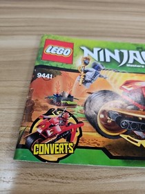 Lego Vintage Istruzioni Instructions Only .Set 9441 - Ninjago Kai's Blade Cycle