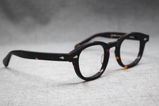 Retro Tortoiseshell Johnny Depp Bold Acetate Eyeglass frames Men Women 46-24-145