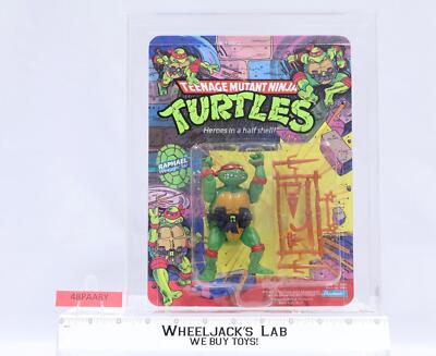 Raphael CAS GRADED 85 85/85/85 10-Back TMNT 1988 Playmates Toys Action Figure