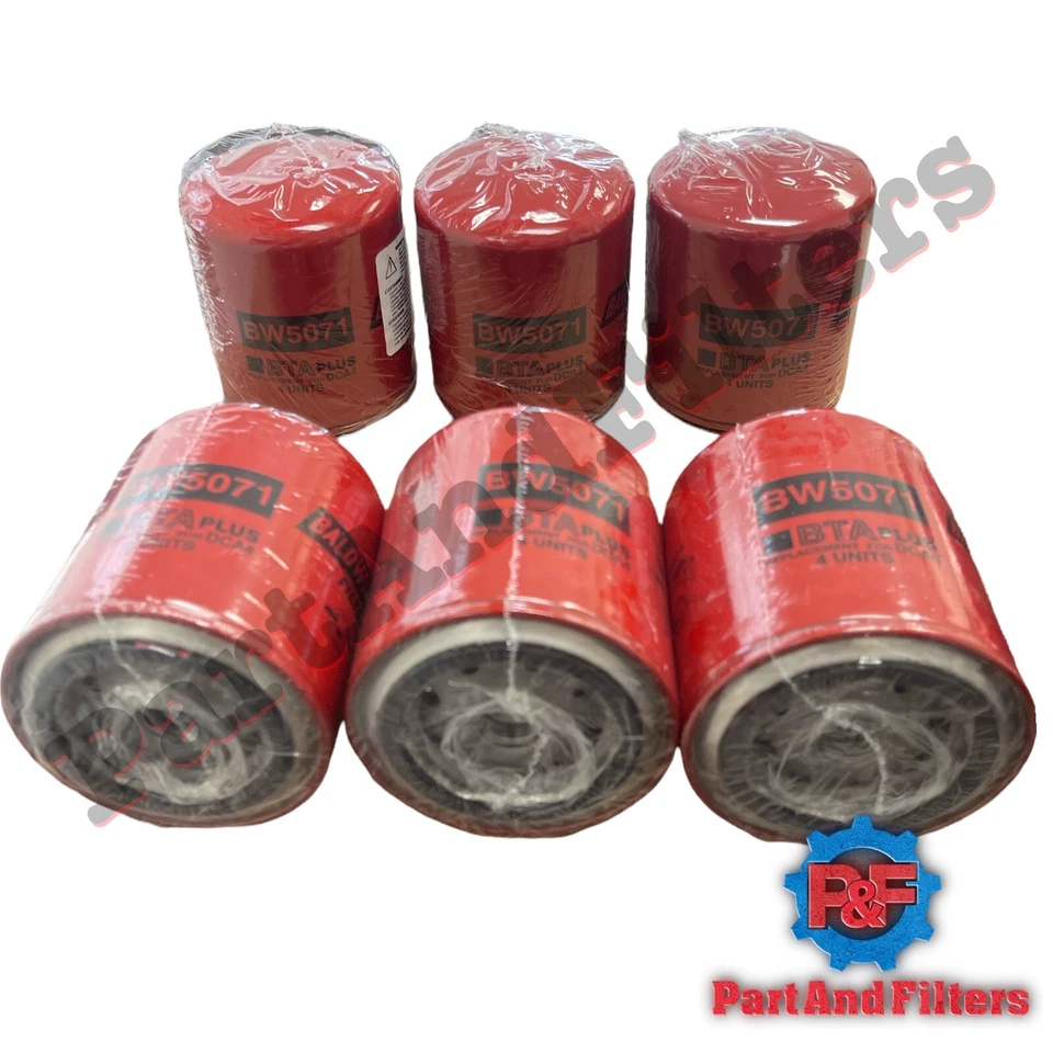 Filtro sistema refrigeración Baldwin BW5071 (paquete de 6) Foto 2 de 3