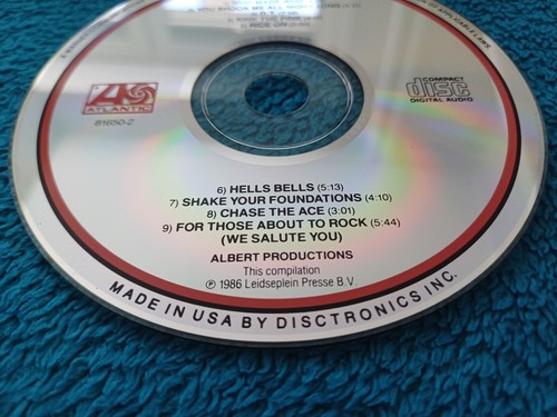 AC/DC - Who Made Who - CD (USA by Disctronics 1986) sehr selten - Bild 3 von 7
