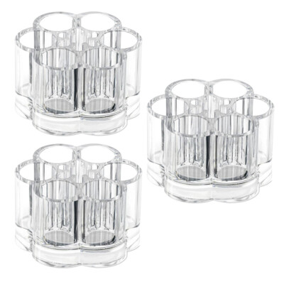 3 Pcs Kosmetische officiel Speicherbox Lippenstifthalter Lippenstift-Organizer