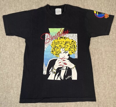 Vintage Dick Tracy Breathless Madonna T-shirt Medium? Single 