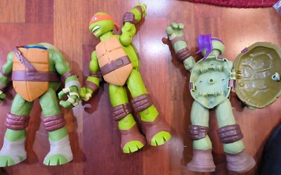 2014 Teenage Mutant Ninja Turtles TMNT Droppin' 10'' RAPHAEL, Leonardo, Donatello