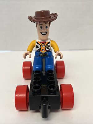 Lego Duplo Toy Story Woody Minifigure f/ 10894 Toy Story Train Cowboy  Figure