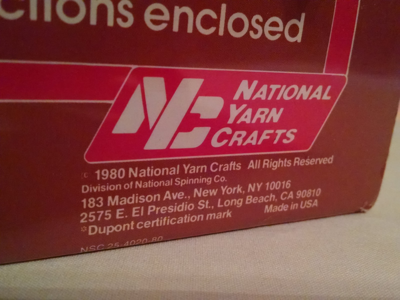 AFGHAN CRAFT KIT LASETTA OMBRE EARTHTONE NOS NEW 1980 NATIONAL YARN CRAFTS USA.