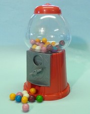 NOSTALGIE Kaugummiautomat  21cm mit 90 Gramm Dubble Bubble Kaugummis     0045