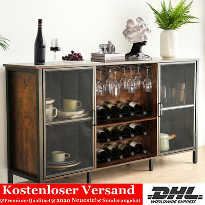 Weinschrank Industriell Barschrank Küchenschrank Weinkühlschrank Weinbar-Schrank