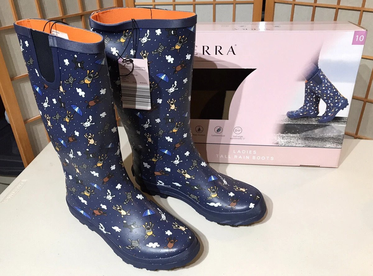 Serra ladies tall rain cheap boots
