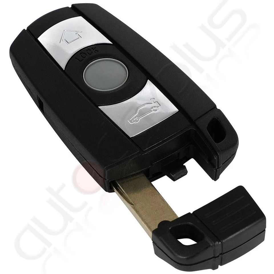 Remote Car Key Shell for BMW 328i 328xi 2006 2007 2008 2009 2010 2011 3 Buttons - Image 4 of 4