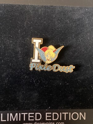 DisneyShopping.com - I Love Pixie Dust (Tinker Bell) Pin LE500