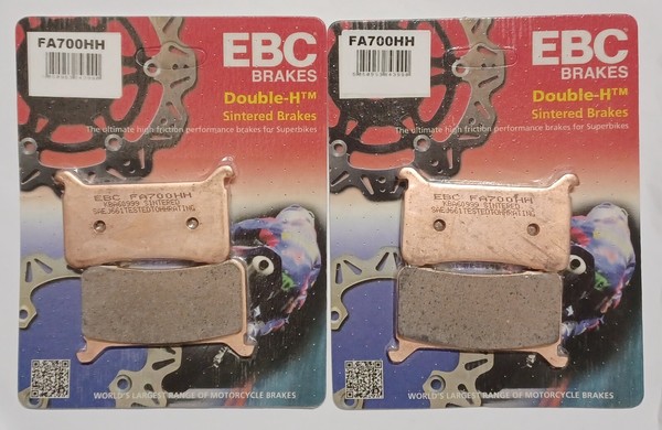 EBC Sinter BremsbeläGe Vorne FüR Honda CBR600RR 2017-2026 (FA700HH) 2Er Set-image