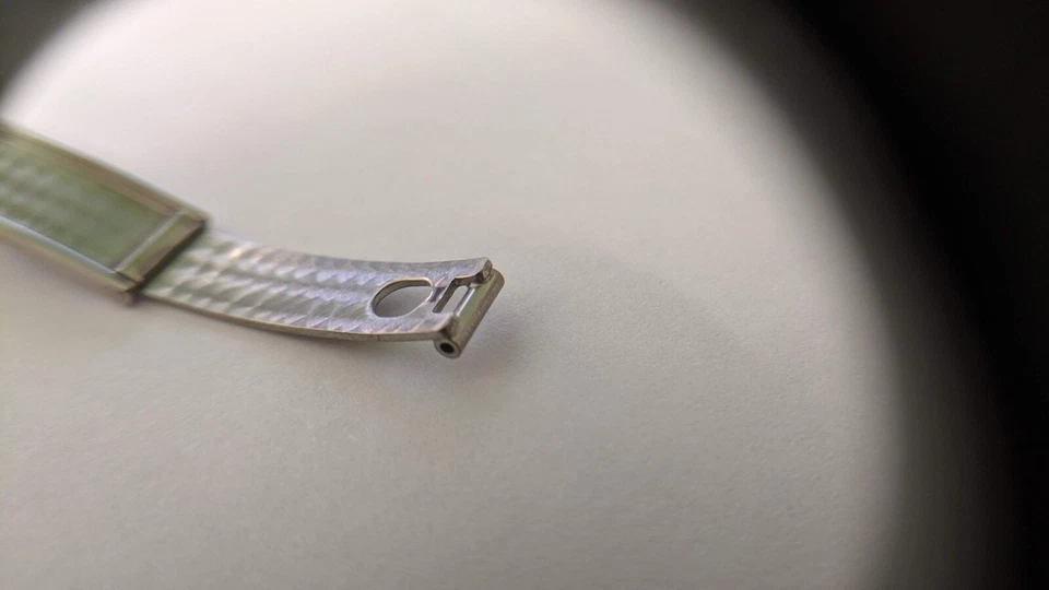 Cierre Movado Damas/Damas/Mujeres, NUEVO, S/S - Repuesto/Pieza Reloj Original Foto 4 de 4