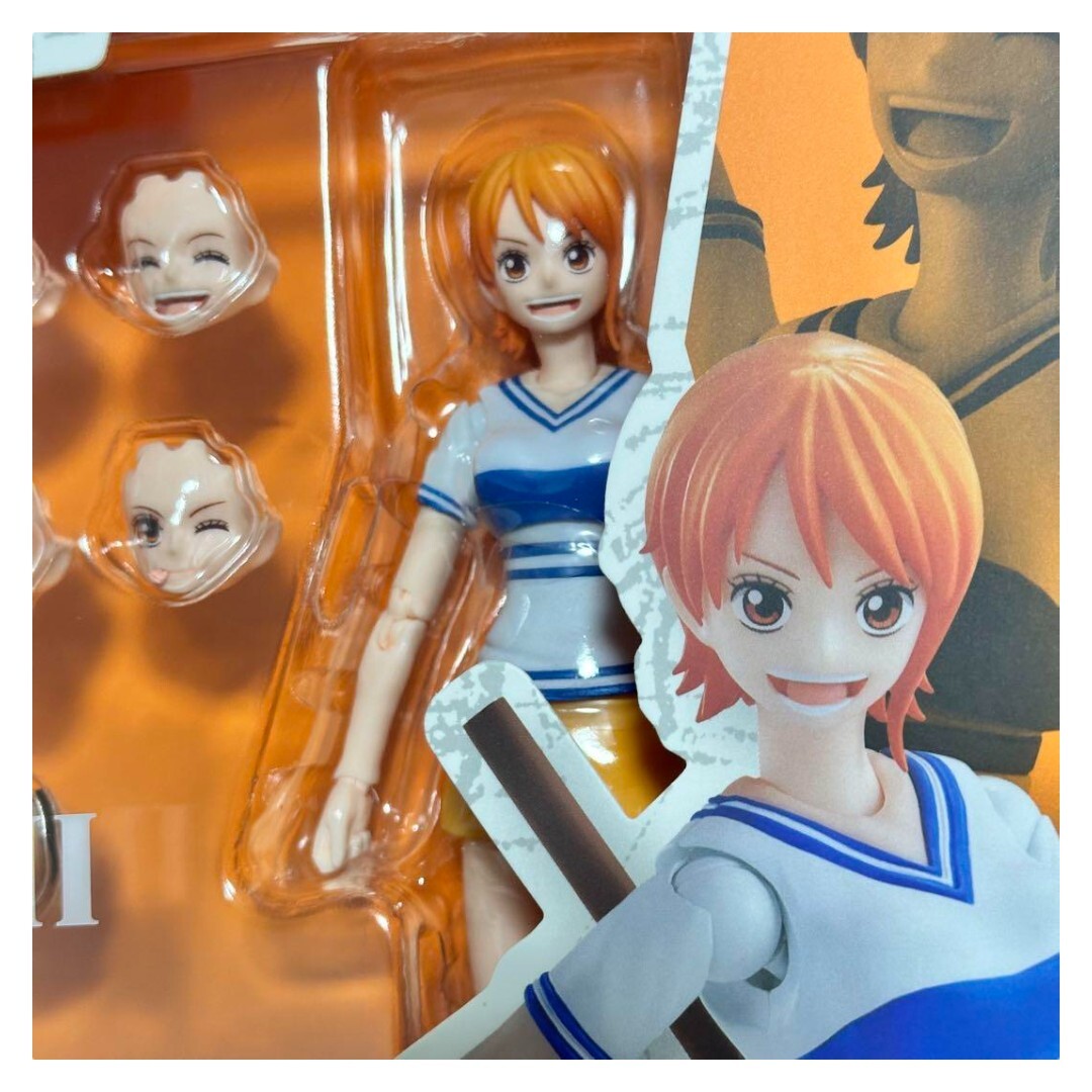 New Bandai S.H.Figuarts One Piece NAMI Romance Dawn TAMASHII