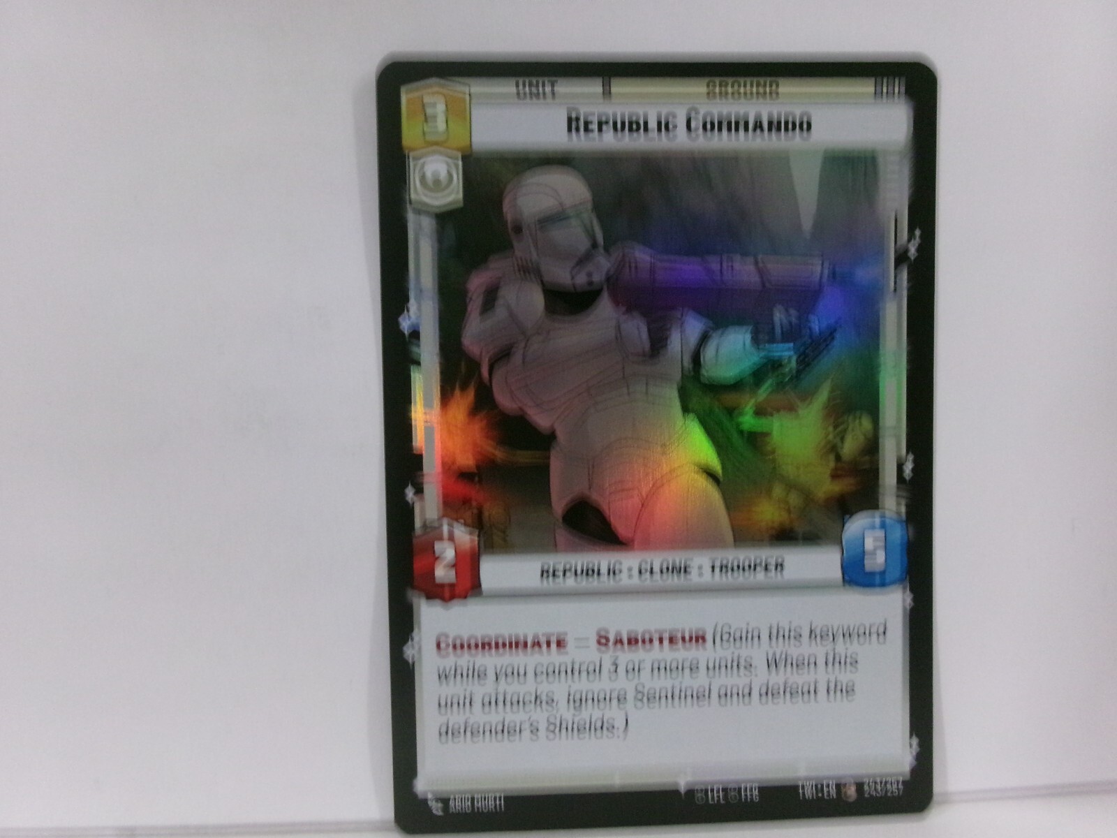 Republic Commando (Foil) - Twilight of the Republic - Star Wars Unlimited #243