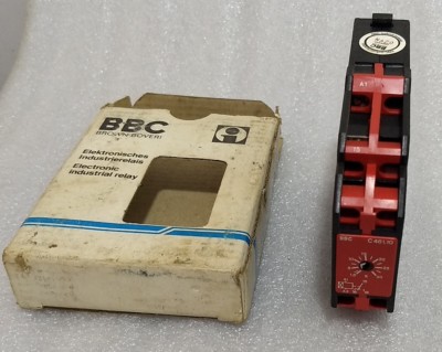 BBC Petercem C461.10 VDE 0435 - RELAY -Industrial Relay  BROWN BOVERI