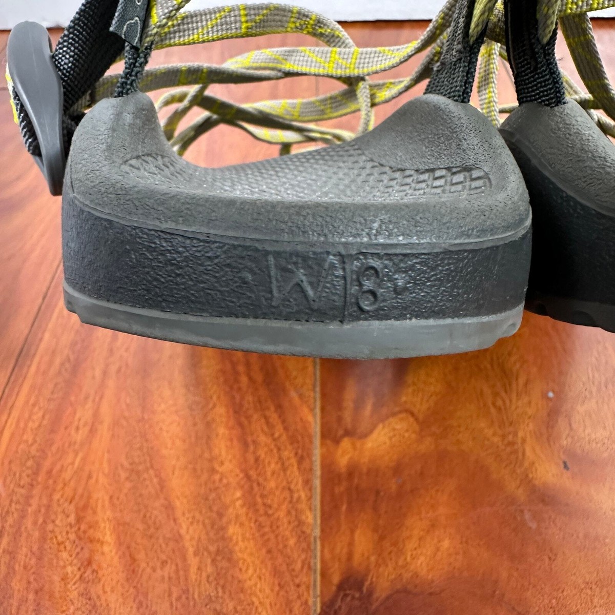 Chaco Womens Size 8 ZX/2 Classic Strappy Sandals Gray Yellow | eBay