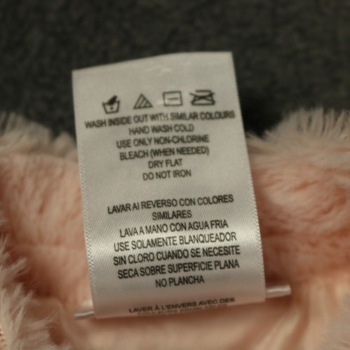 Blueberi Boulevard Floral Faux Fur Toddler Coat Rhinestone Button Pink 24 Months - Picture 10 of 21