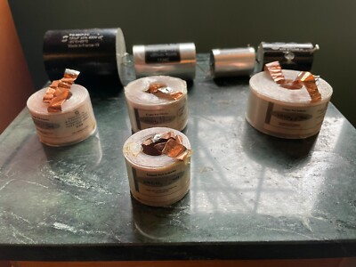 Misc caps and inductors. Solen, clarity cap, and Alpha-core coils.