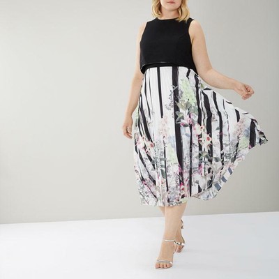 coast bailey print dress