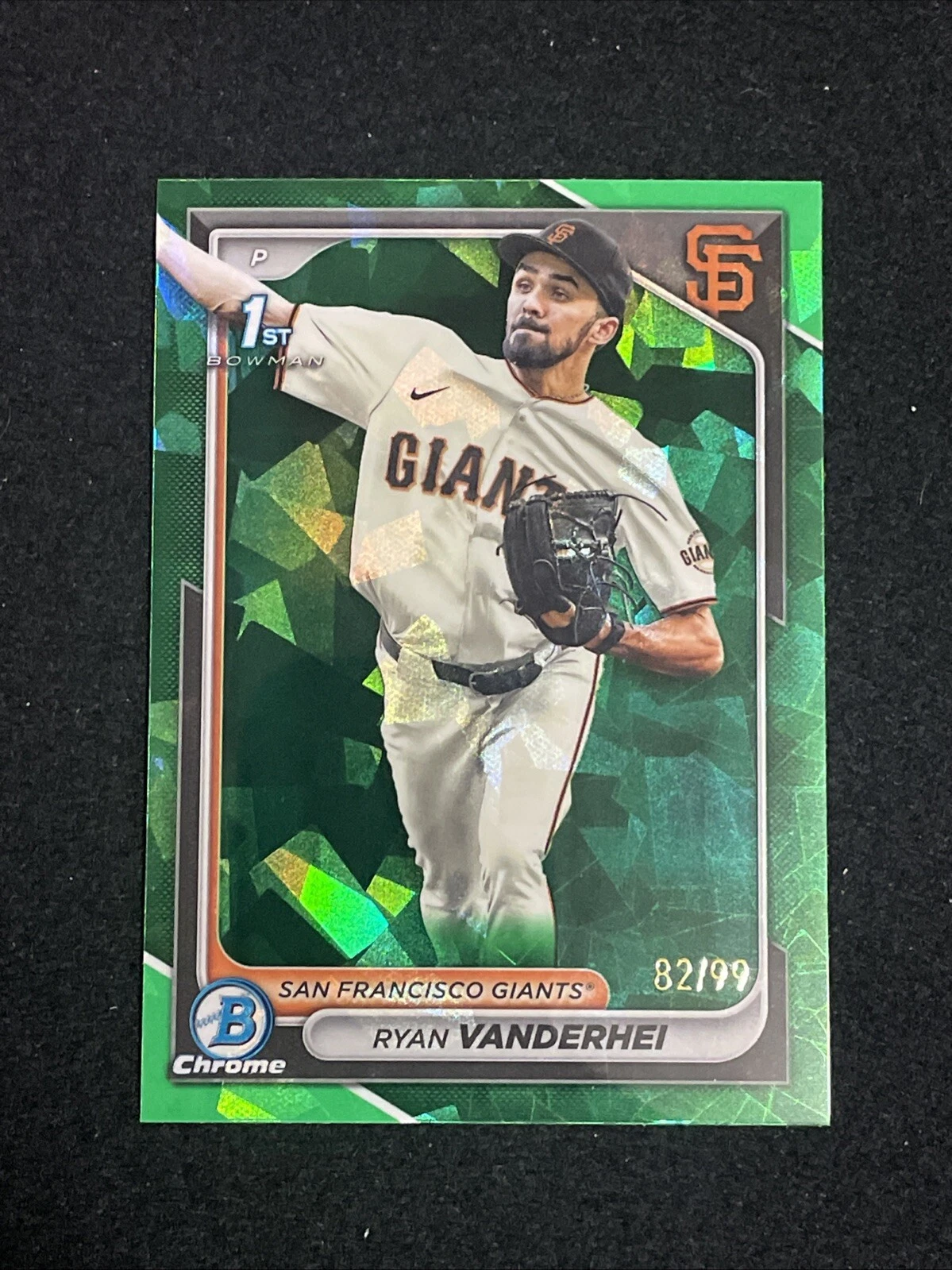 Ryan Vanderhei 2024 Bowman Sapphire Edition #BCP-15 Green /99 Price ...