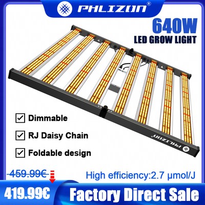 Phlizon FD6500 Bar Grow Lights LED Full Spectrum Samsungled for Indoor Plants