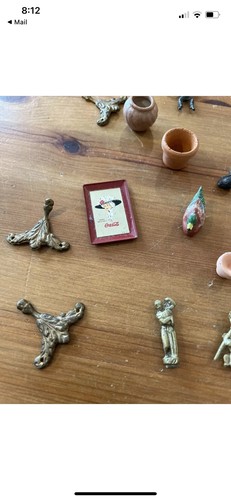 huge Mixed lot of vintage dollhouse figurines,animals and accessories - Picture 3 of 12