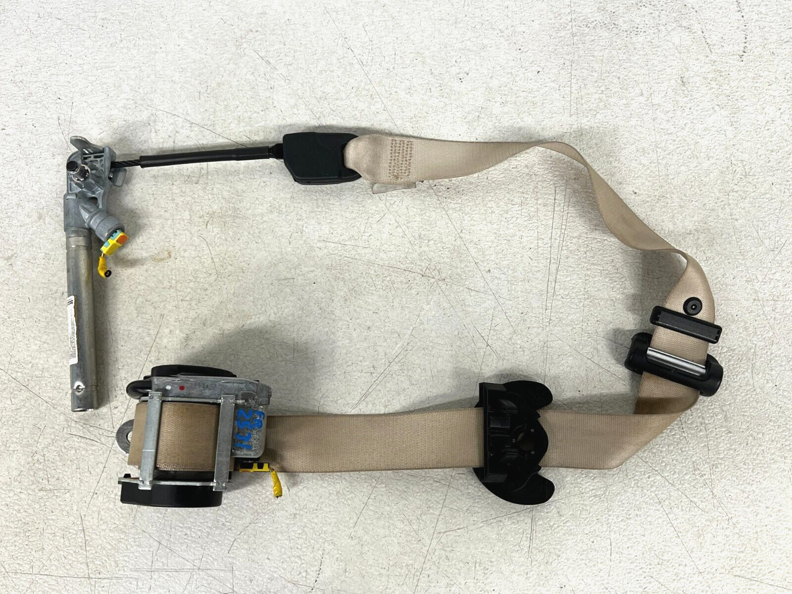 ⭐2014-2017 MASERATI GHIBLI FRONT RIGHT PASSENGER SEAT BELT RETRACTOR OEM LOT2531