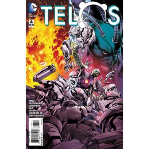 Telos #4 en état presque comme neuf. DC Comics [avec ! - Photo 1/1